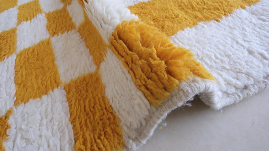 Tapis berbere marocain moderne en laine 203 x 293 cm - AFKliving