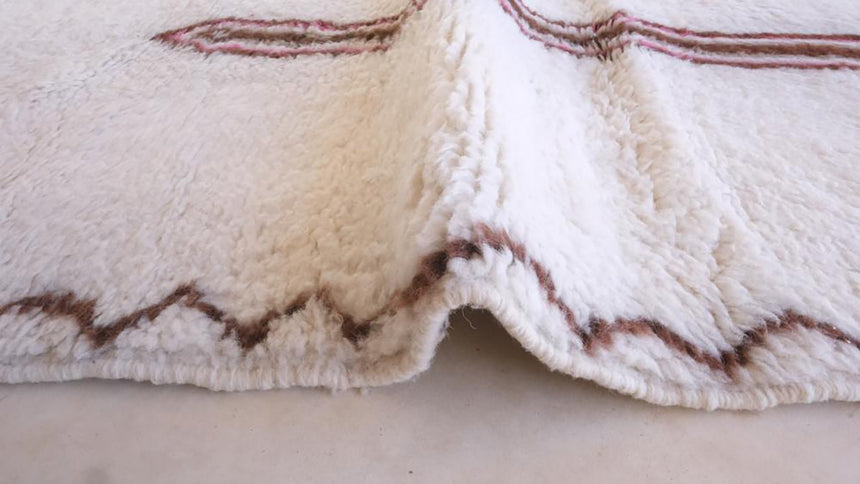 Tapis berbere marocain moderne en laine 211 x 286 cm - AFKliving