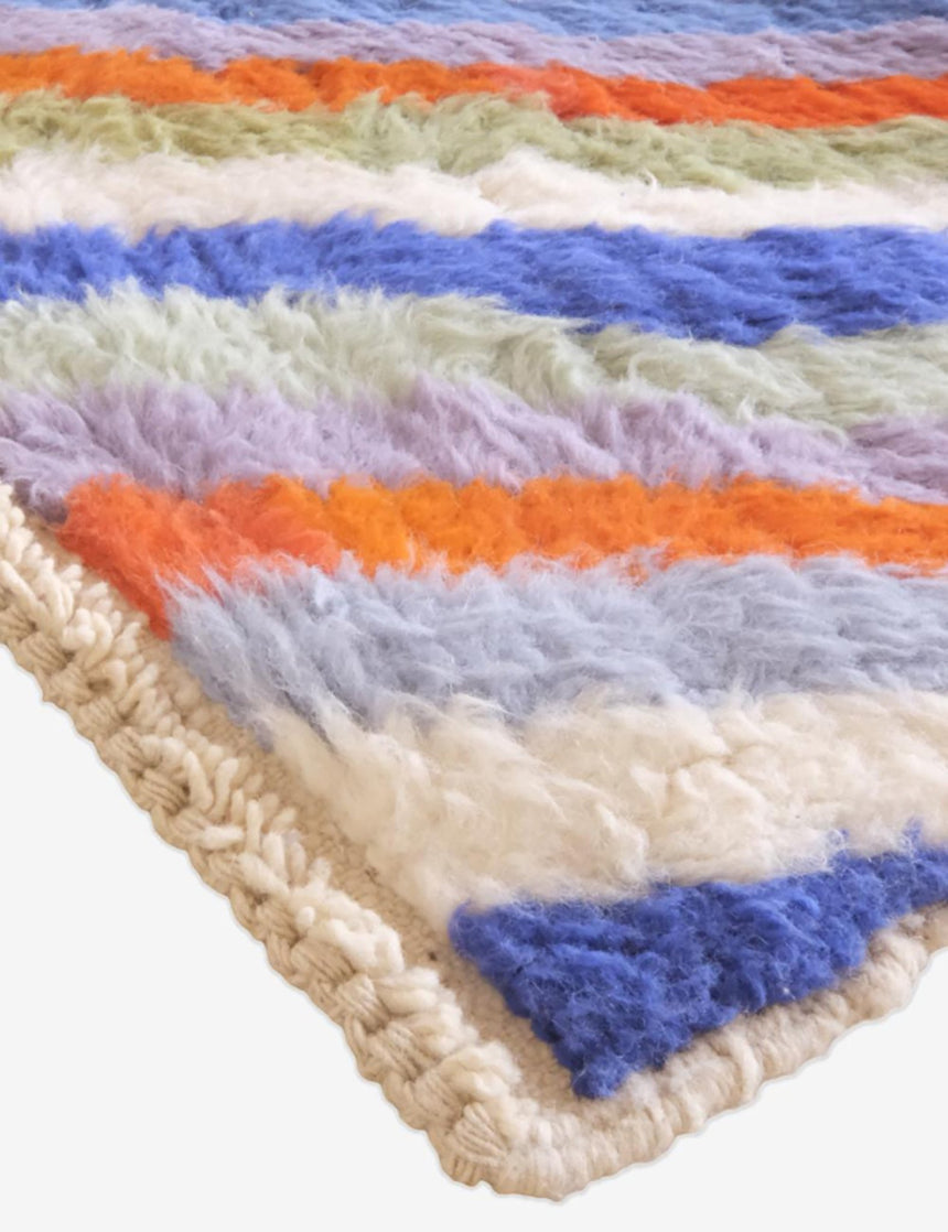 Tapis berbere marocain moderne et coloré 185 x 260 cm - AFKliving