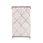 Tapis berbère marocain pure laine 124 x 210 cm