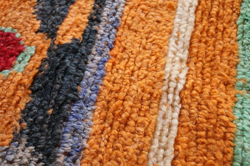 Tapis Berbere marocain pure laine 148 x 263 cm - AFKliving