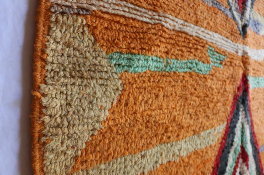 Tapis Berbere marocain pure laine 148 x 263 cm - AFKliving