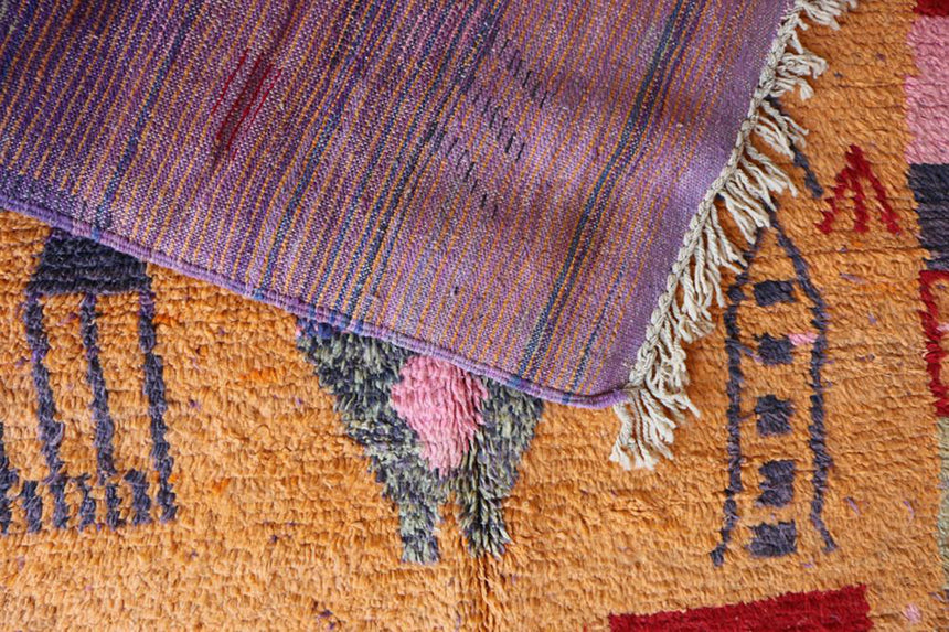 Tapis Berbere marocain pure laine 151 x 248 cm - AFKliving