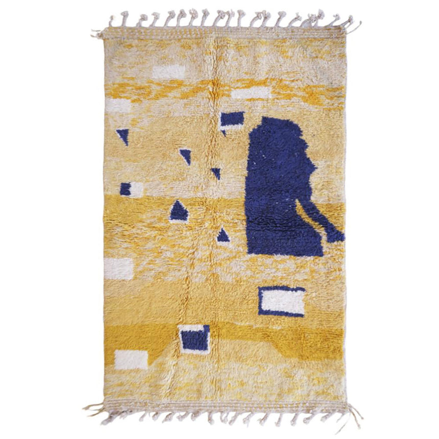 Tapis Berbere marocain pure laine 152 x 240 cm - AFKliving