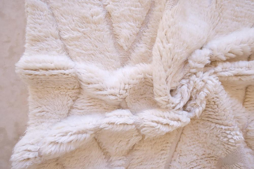Tapis Berbere marocain pure laine 153 x 235 cm - AFKliving