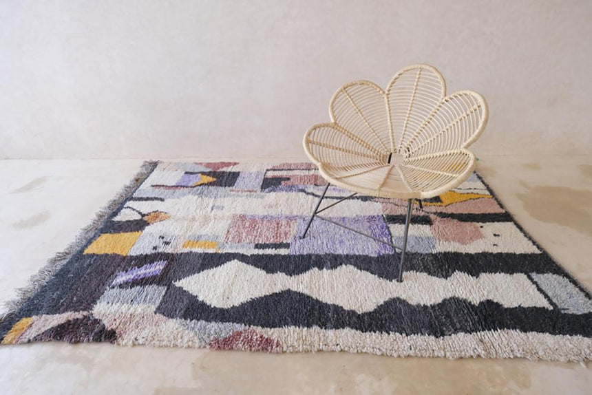 Tapis berbere marocain pure laine 180 x 260 cm - AFKliving