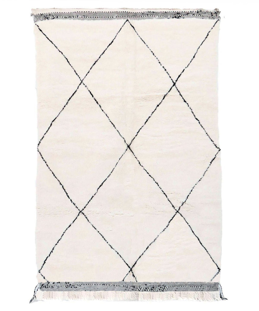 Tapis Berbere marocain pure laine 191 x 304 cm - AFKliving