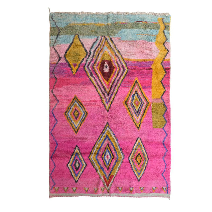 Tapis Berbere marocain pure laine 193 x 283 cm - AFKliving