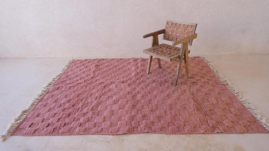 Tapis berbere marocain pure laine 194 x 247 cm - AFKliving