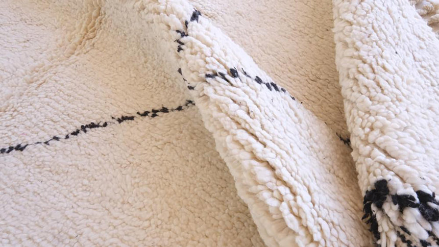 Tapis berbere marocain pure laine 204 x 298 cm - AFKliving