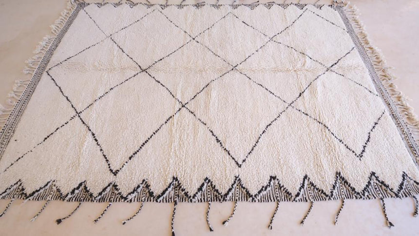 Tapis berbere marocain pure laine 204 x 298 cm - AFKliving