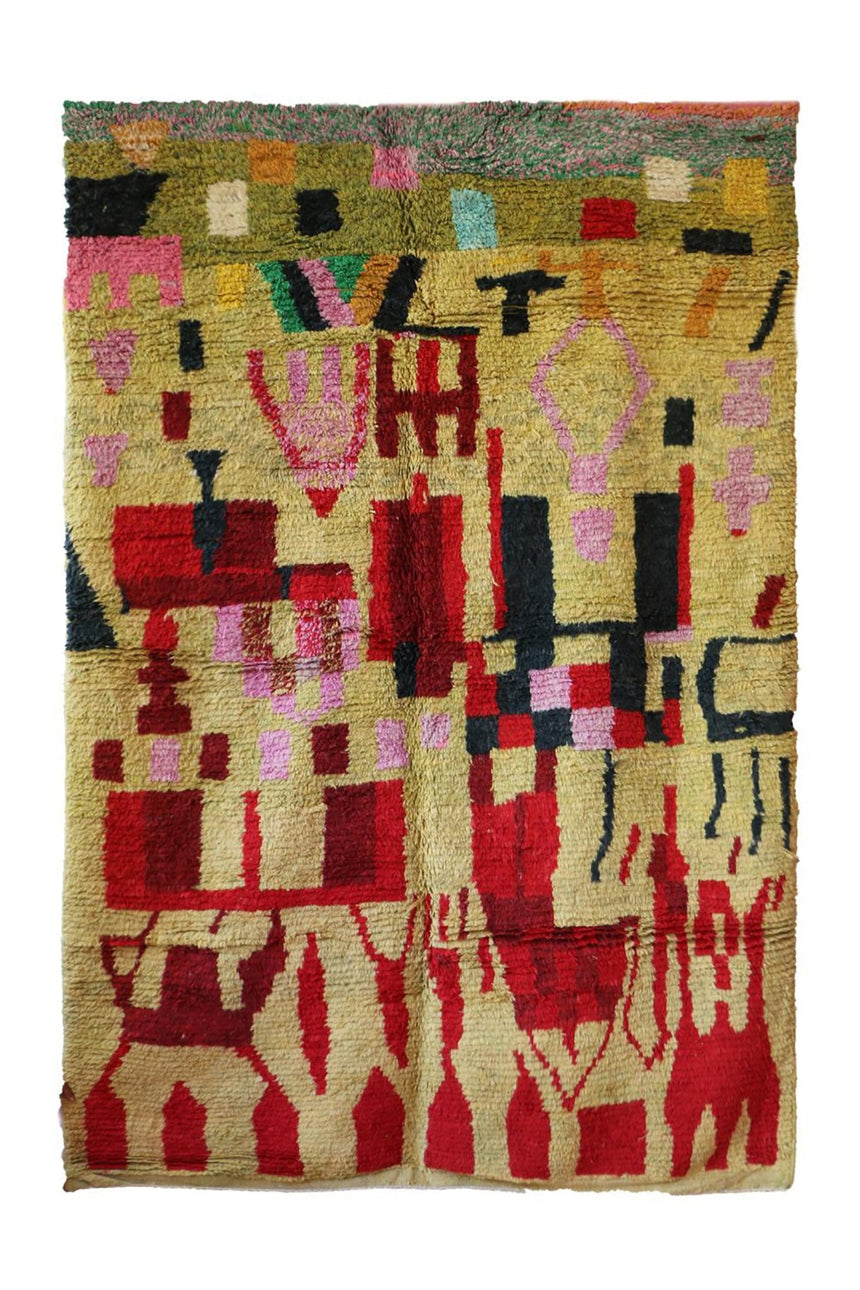 Tapis Berbere marocain pure laine 205 x 308 cm - AFKliving