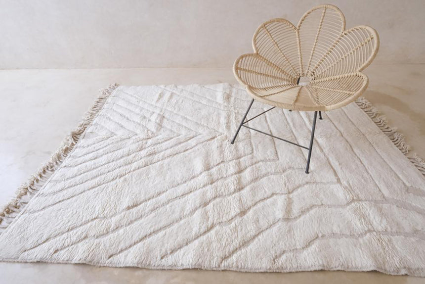 Tapis berbere marocain pure laine 212 x 247 cm - AFKliving