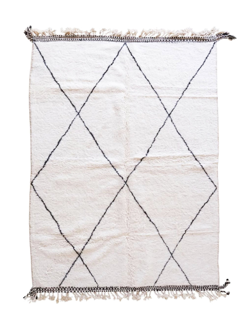 Tapis berbere marocain pure laine 213 x 295 cm - AFKliving