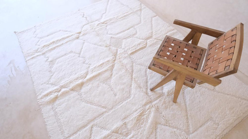 Tapis berbere marocain pure laine 233 x 300 cm - AFKliving