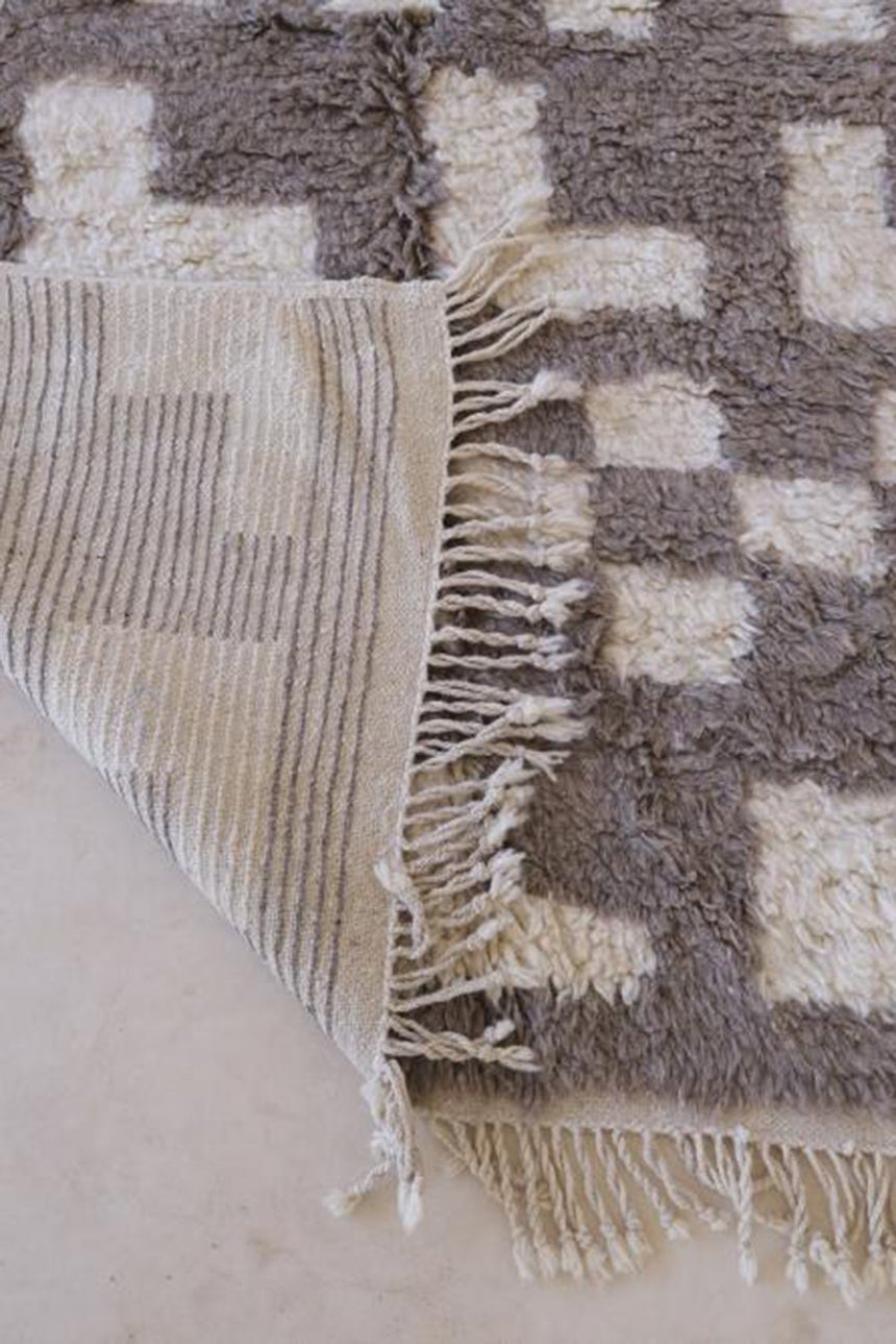 Tapis Berbere marocain pure laine 238 x 157 cm - AFKliving