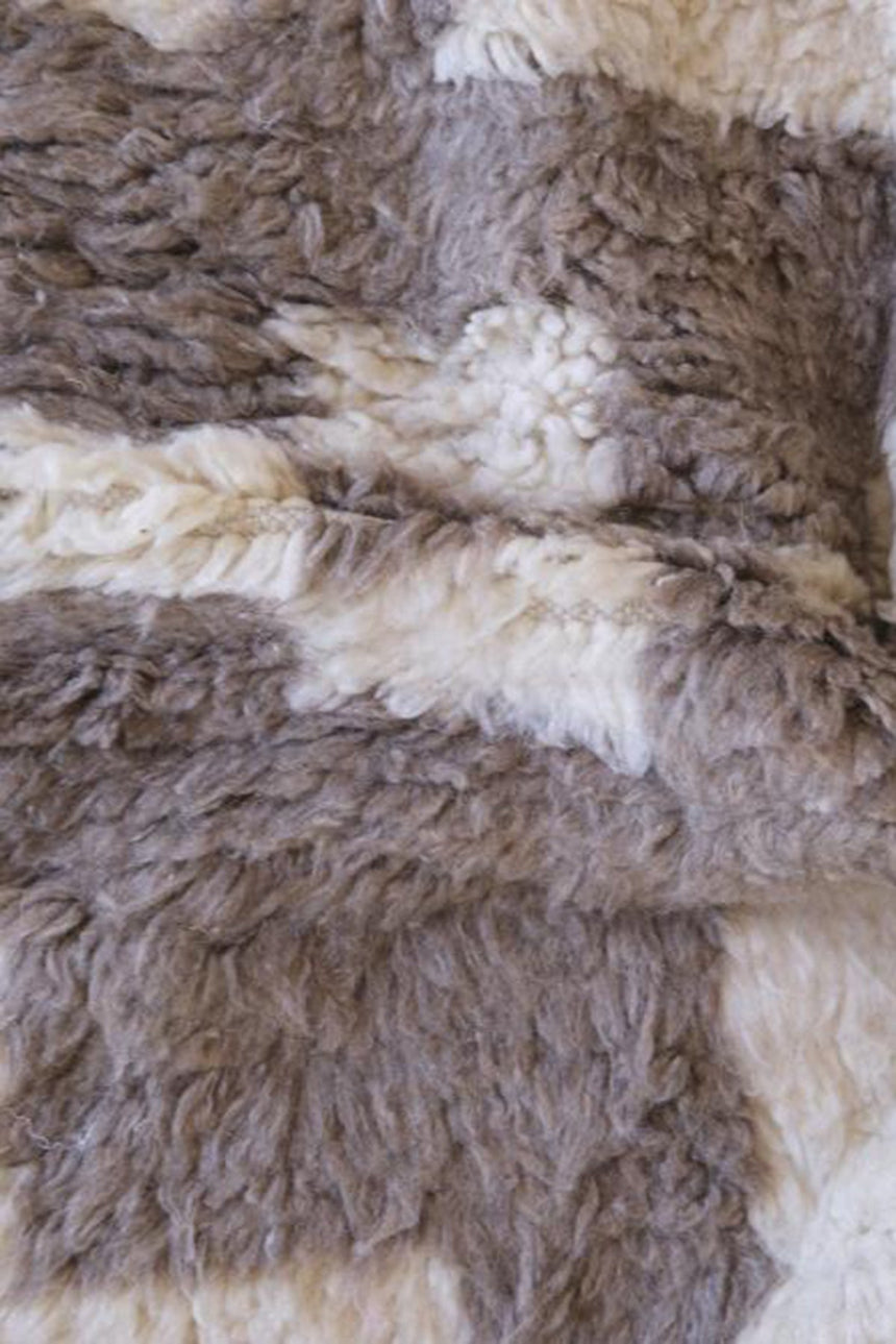 Tapis Berbere marocain pure laine 238 x 157 cm - AFKliving