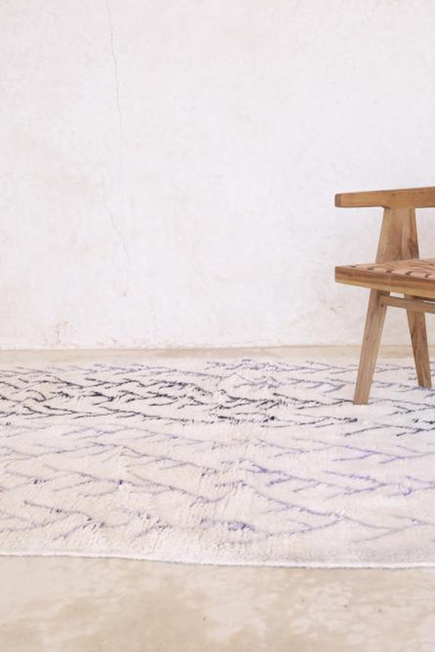 Tapis Berbere marocain pure laine 255 x 150 cm - AFKliving