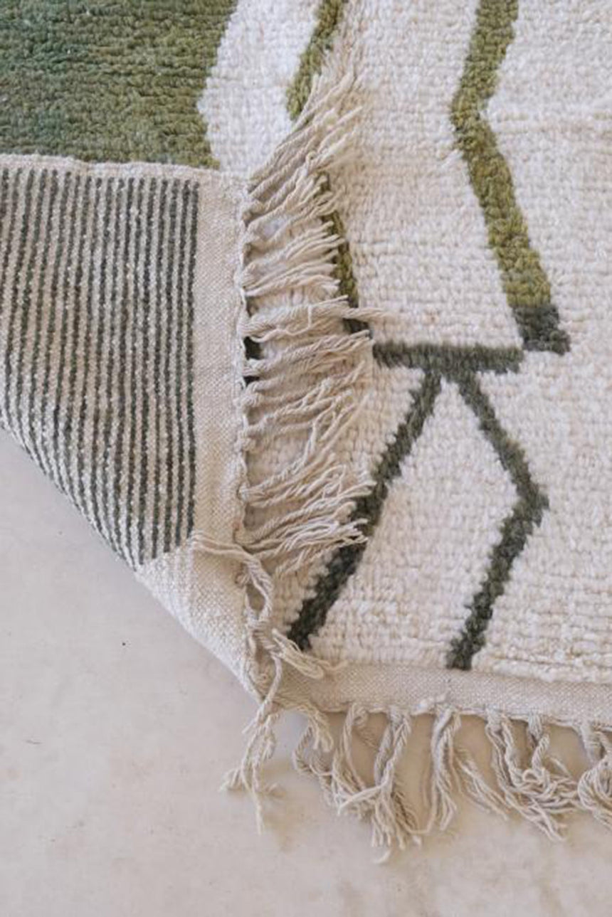 Tapis Berbere marocain pure laine 255 x 156 cm - AFKliving