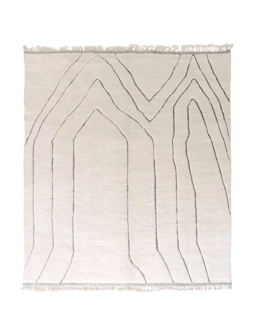 Tapis berbere marocain pure laine 335 x 410 cm - AFKliving
