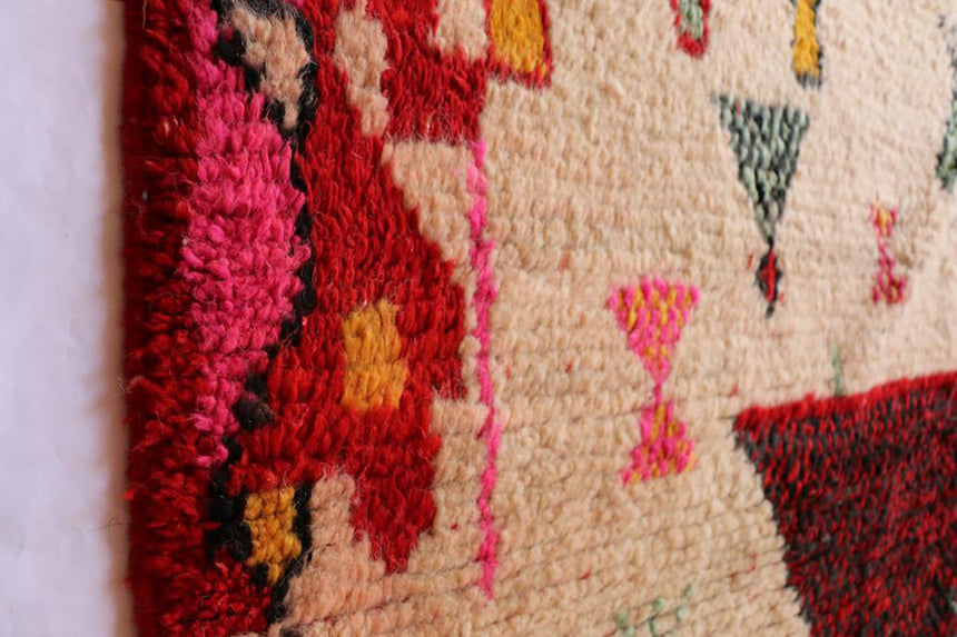 Tapis Berbere marocain pure laine Boujad 170 x 265 cm - AFKliving