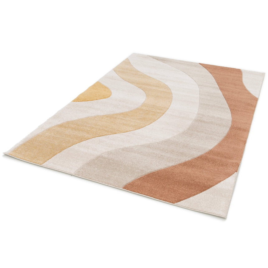 Tapis contemporain très doux FAUVE - AFKliving