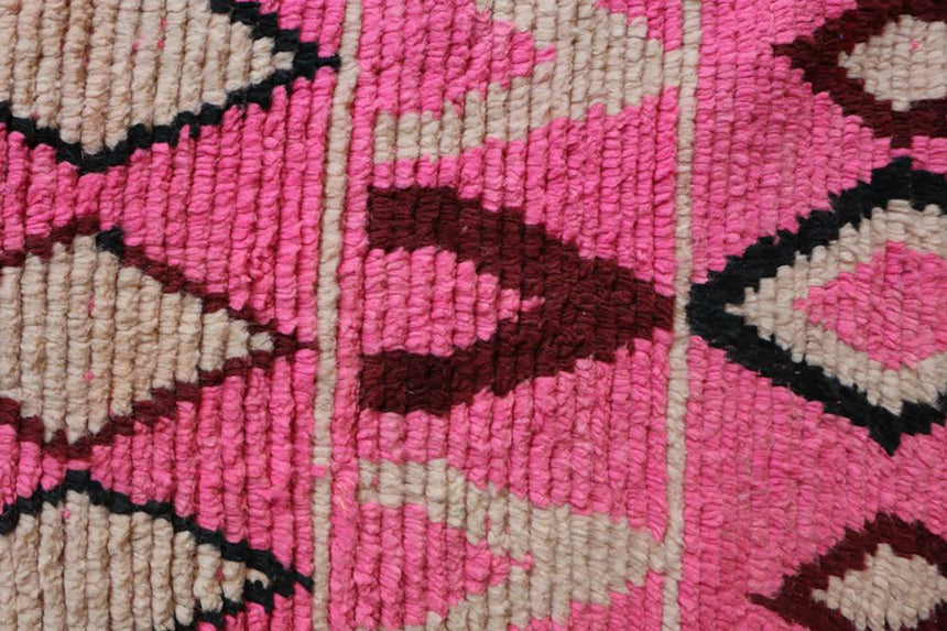 Tapis de couloir Berbere en laine Boujad 71 x 345 cm - AFKliving