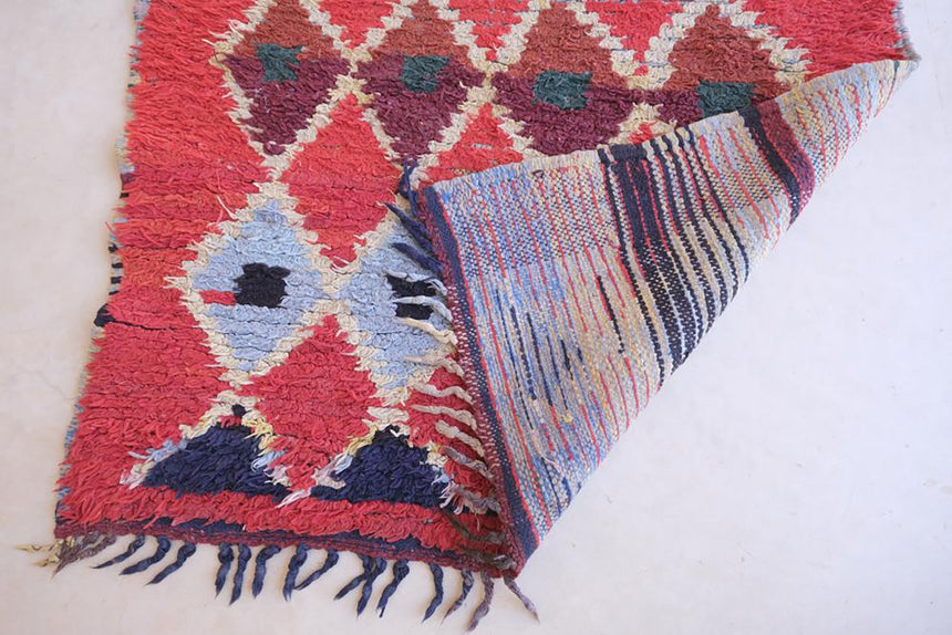 Tapis de couloir Berbere tribal vintage 81 x 352 cm - AFKliving