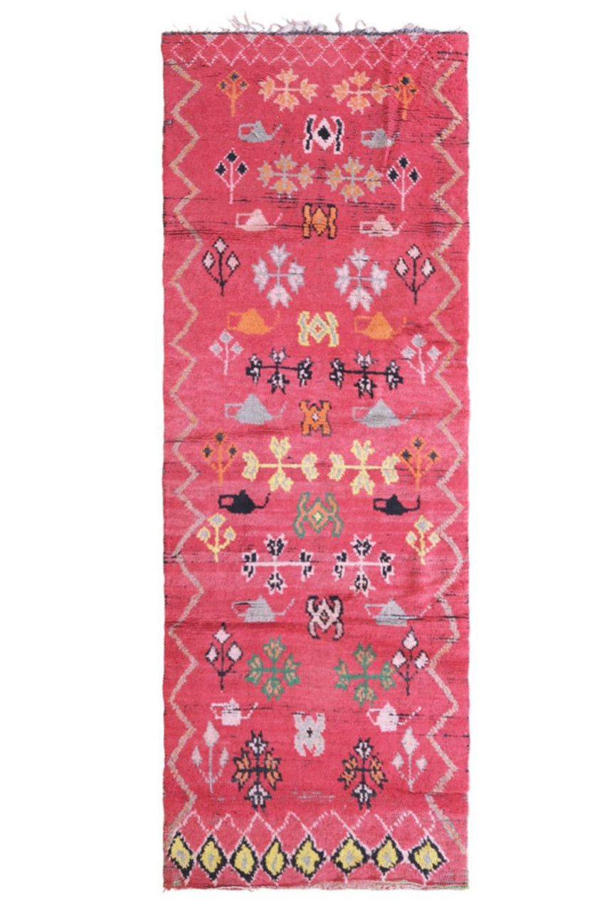 Tapis de couloir Berbere tribal vintage 87 x 275 cm - AFKliving