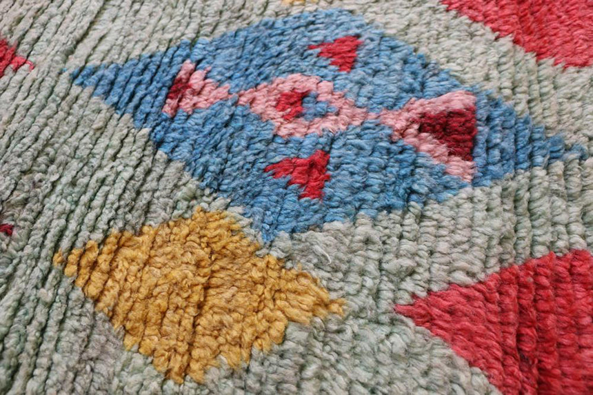 Tapis de couloir pure laine Berbere 64 x 335 cm - AFKliving