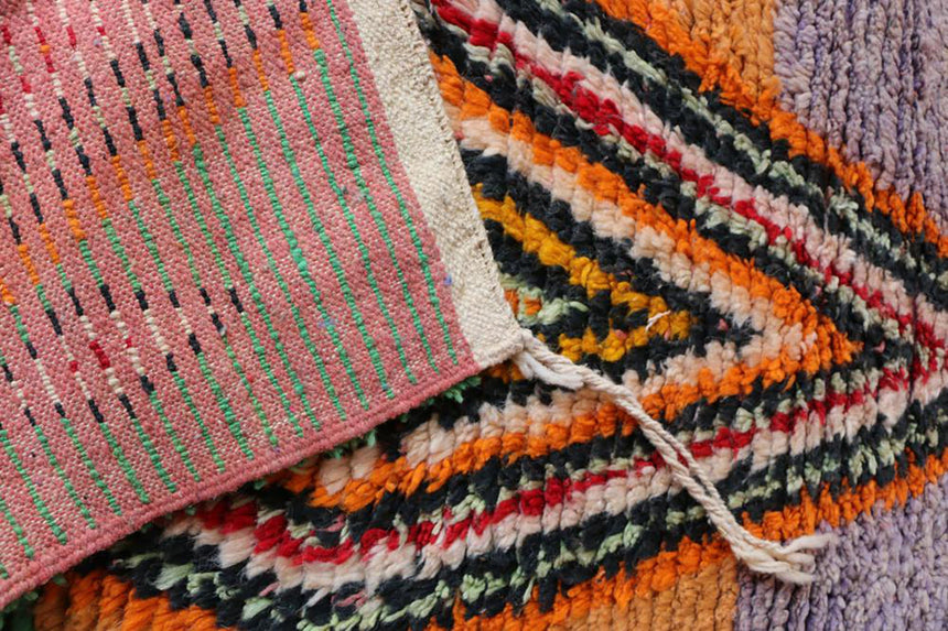 Tapis de couloir pure laine Berbere 68 x 498 cm - AFKliving