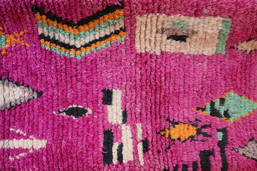 Tapis de couloir pure laine Berbere 69 x 327 cm - AFKliving