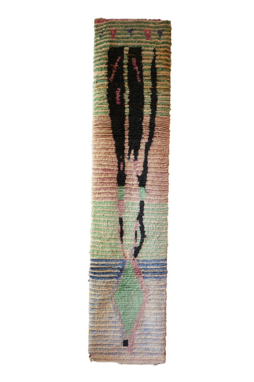 Tapis de couloir pure laine Berbere 70 x 301 cm - AFKliving