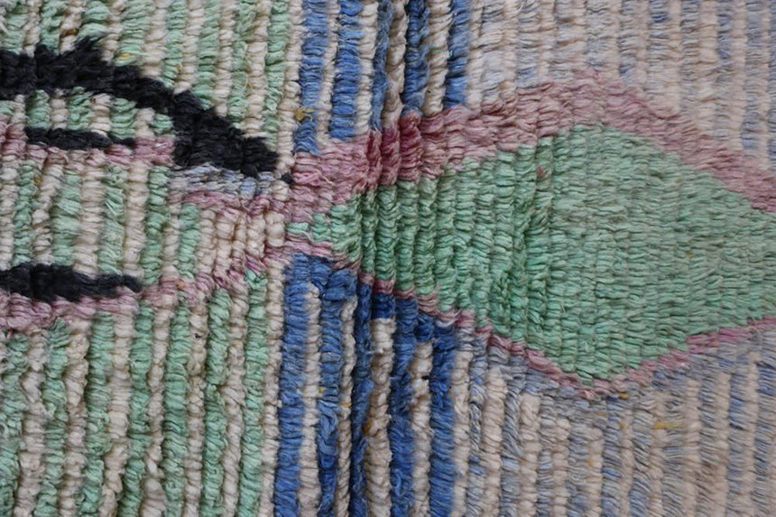 Tapis de couloir pure laine Berbere 70 x 301 cm - AFKliving