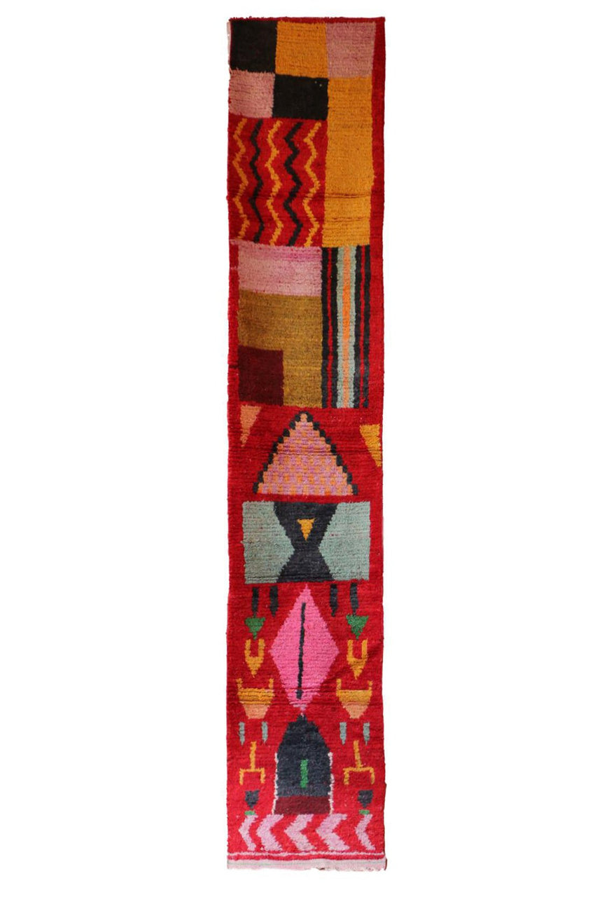 Tapis de couloir pure laine Berbere 71 x 404 cm - AFKliving