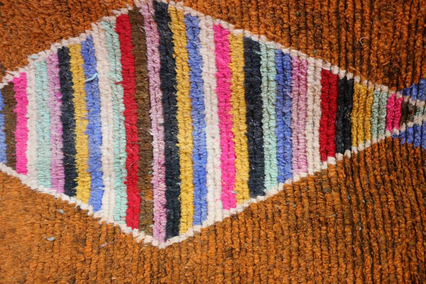 Tapis de couloir pure laine Berbere 72 x 399 cm - AFKliving
