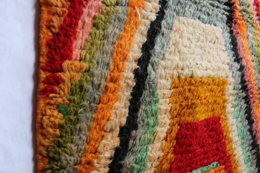 Tapis de couloir pure laine Berbere 73 x 344 cm - AFKliving