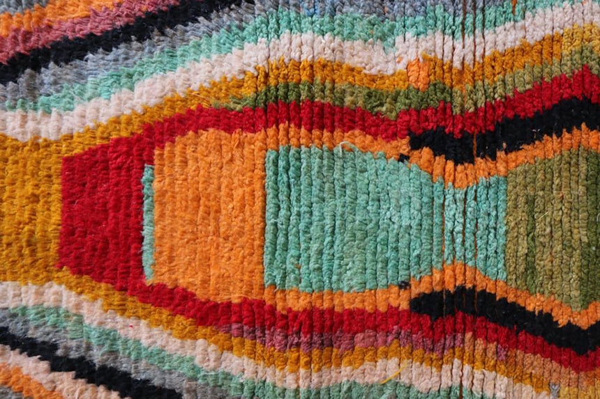 Tapis de couloir pure laine Berbere 73 x 344 cm - AFKliving