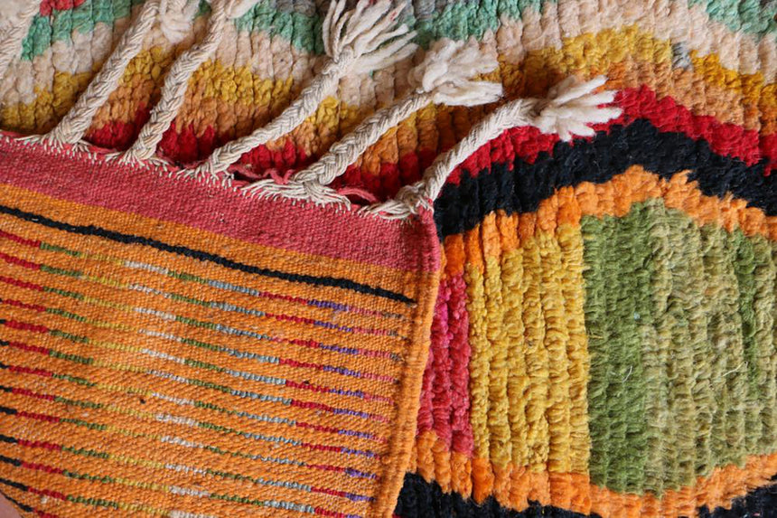 Tapis de couloir pure laine Berbere 73 x 344 cm - AFKliving