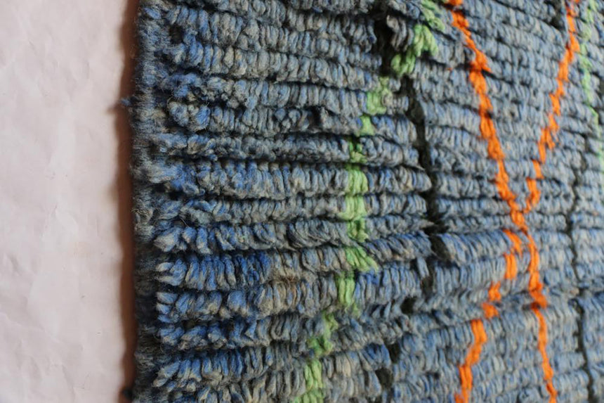 Tapis de couloir pure laine Berbere 73 x 386 cm - AFKliving