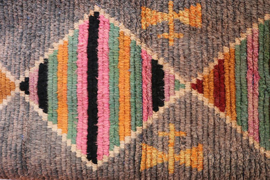 Tapis de couloir pure laine Berbere 74 x 351 cm - AFKliving