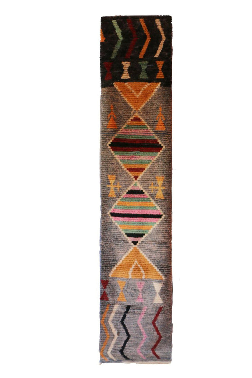 Tapis de couloir pure laine Berbere 74 x 351 cm - AFKliving
