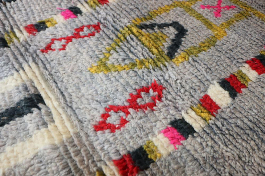 Tapis de couloir pure laine Berbere 81 x 592 cm - AFKliving