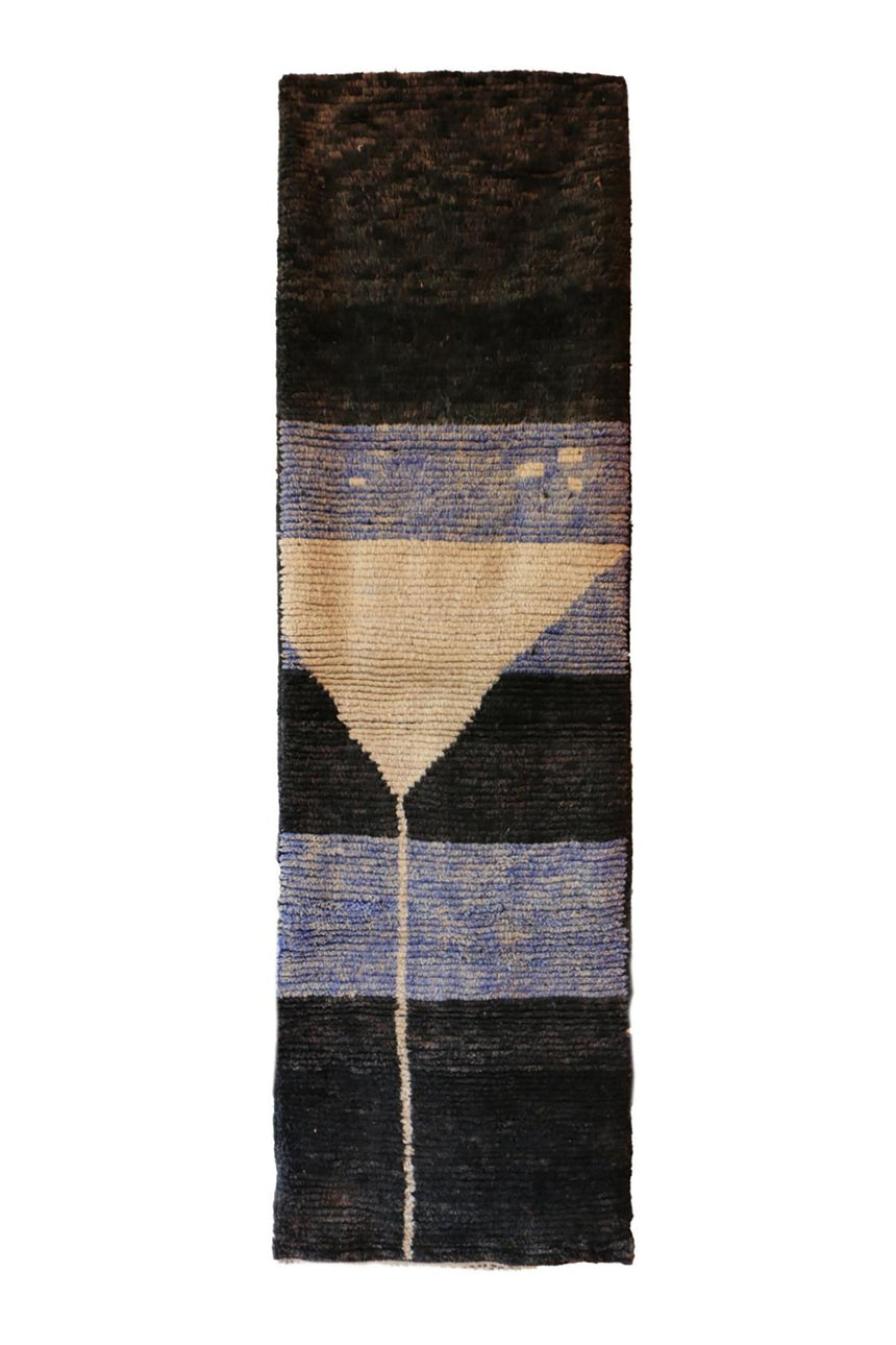 Tapis de couloir pure laine Berbere 88 x 290 cm - AFKliving