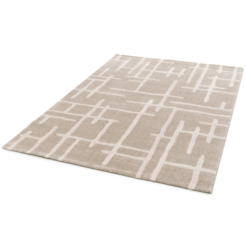 Tapis design à effet relief ESQUIZ - AFKliving