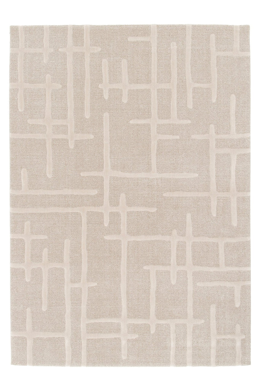 Tapis design à effet relief ESQUIZ - AFKliving