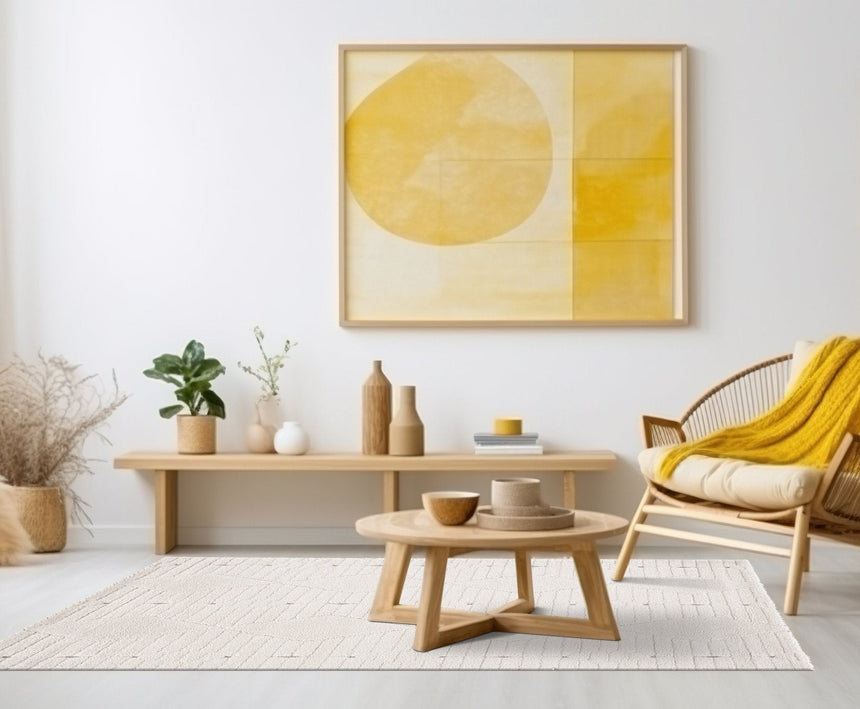 Tapis design avec effet relief SAEL - AFKliving