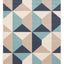 Tapis design Colton Bleu - AFKliving