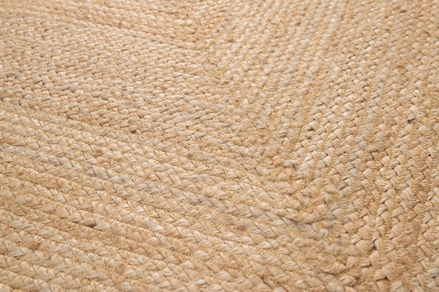 Tapis design fait main en jute INDIRA - AFKliving