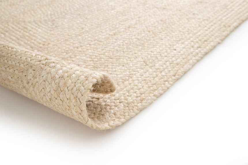 Tapis design fait main en jute INDIRA - AFKliving